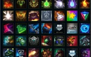 Conta league of legends com todos os campeões, 180 skins