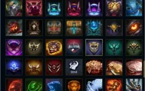 Conta league of legends com todos os campeões, 180 skins