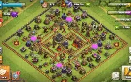 clash of clans cv 10 semi full