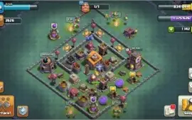 clash of clans cv 10 semi full