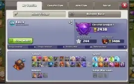 clash of clans cv 10 semi full