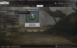 Conta COD Wz, MW e CW