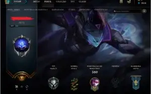 conta antiga de lol 55 skin, 121 campeão