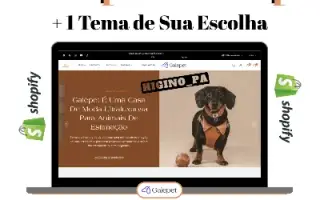 Tema Shopify Galepet - Pet Story + Atualizações e Bônus