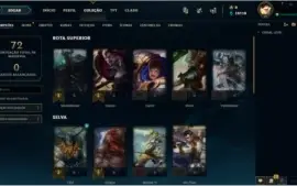 CONTA UNRANKED LEAGUE OF LEGENDS