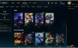 CONTA UNRANKED LEAGUE OF LEGENDS