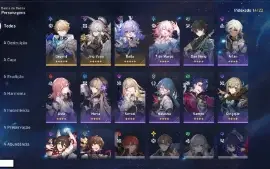 Jing + Arma., Bailu e Gepard+8.5k jades - Honkai Star Rail