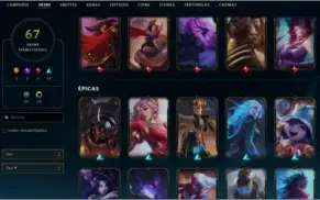 CONTA LOL (GOLD 1)