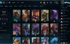 Conta LOL, Várias Skins.