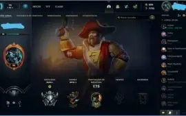 Conta LOL, Várias Skins.