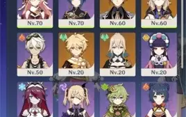 CONTA COM ZHONGLI E ALBEDO - AR38 - GENSHIN IMPACT