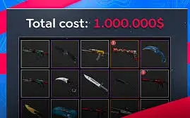 CONTA CS2 + SKINS ~R$856 / ~R$2111 / ~R$3310