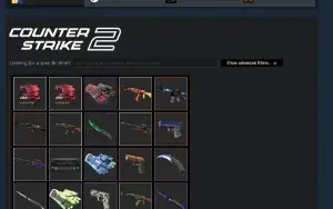 CONTA CS2 + SKINS ~R$856 / ~R$2111 / ~R$3310