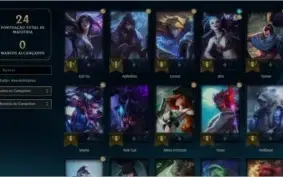 CONTA LEAGUE OF LEGENDS PLATINA 3 SMURF