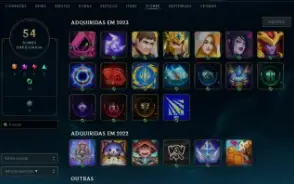 Conta Grão Mestre Lol