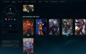 Conta Grão Mestre Lol