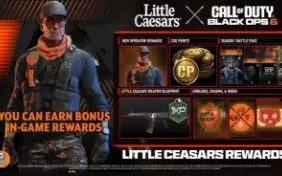 Pacote Little Caesars Cod Black Ops 6 Código