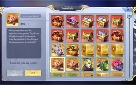 SAINT SEIYA AWAKENING - COM GEMAS AVANÇADAS E LIVROS
