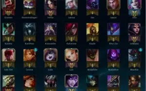 Conta Platina V (93 champs e 63 skins)