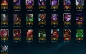 Conta Platina V (93 champs e 63 skins)