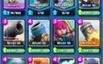 Conta Clash Royale Nivel 13 + de 1 MILHÃO de moedas