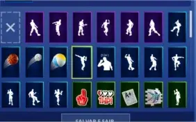 conta de fortnite - 29 skins com o SALVE O MUNDO