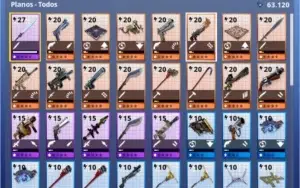 conta de fortnite - 29 skins com o SALVE O MUNDO