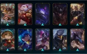 Conta LOL Platina 4, com mais de 300 skins!