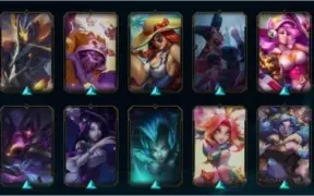 Conta LOL Platina 4, com mais de 300 skins!