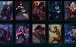Conta LOL Platina 4, com mais de 300 skins!