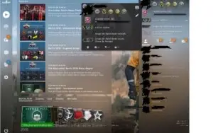 Conta Steam level 40, e Global no CSGO