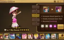 Reroll Summoners War lvl10 com Yeonhong + Sekhmet