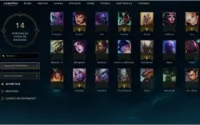 Conta League of Legends Level 30 Unranked!