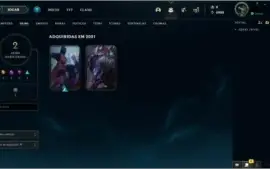 Conta smurf platina 4 adc