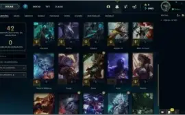 Conta smurf platina 4 adc