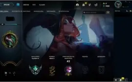 Conta smurf platina 4 adc