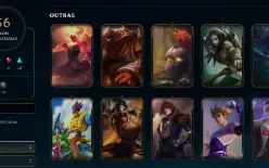 CONTA LOL - LVL 135 - 101 Champions - 56 Skins - FULL ACESSO