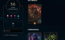 CONTA LOL - LVL 135 - 101 Champions - 56 Skins - FULL ACESSO