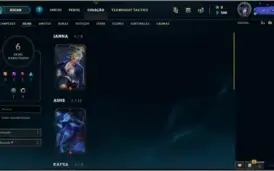 CONTA LEAGUE OF LEGEND