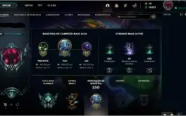 Conta Platina 2, Full Champ, 66 skins.