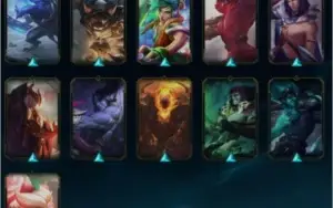 Conta Platina 2, Full Champ, 66 skins.