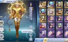 SAINT SEIYA AWAKENING - COM GEMAS AVANÇADAS E LIVROS