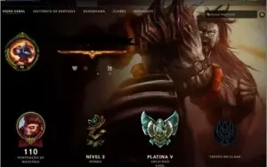 Contas lol platina