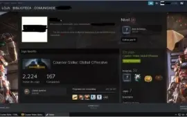 Conta CSGO 7 anos - PRIME - SUPREMO / + 2mil horas in-game