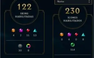Conta DIAMANTE LOL.