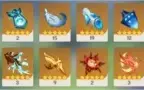 Genshin Impact - AR56 - 7 personagem 5* - 5 armas 5*