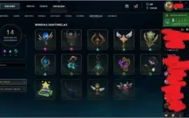 CONTA LOL DIAMANTE 1 SOLOQ + FLEX.