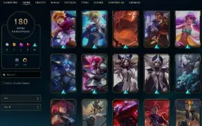 Conta Lol Full Acesso I 180 Skins I 163 Champs I Aged 2014