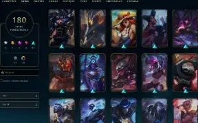 Conta Lol Full Acesso I 180 Skins I 163 Champs I Aged 2014