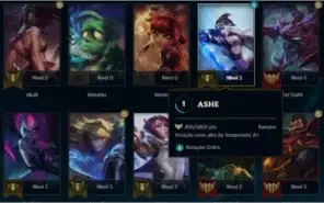 Conta platina 4 otimo e mmr e poucas partidas